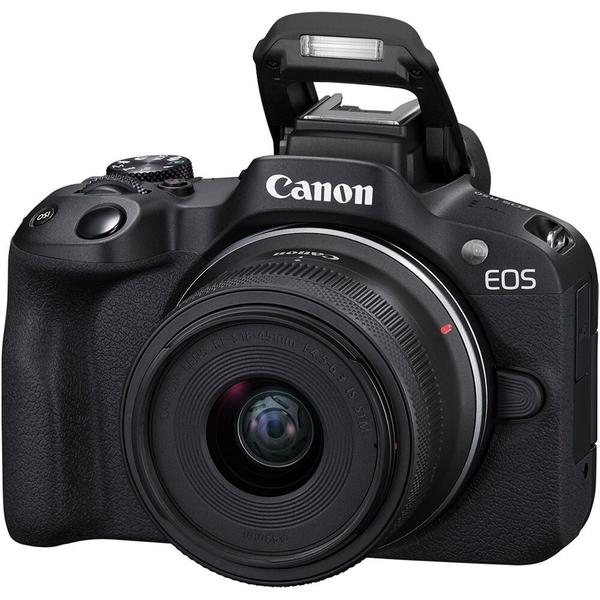 Imagem de Câmera mirrorless Canon EOS R50 com RF-S 18-45mm IS STM