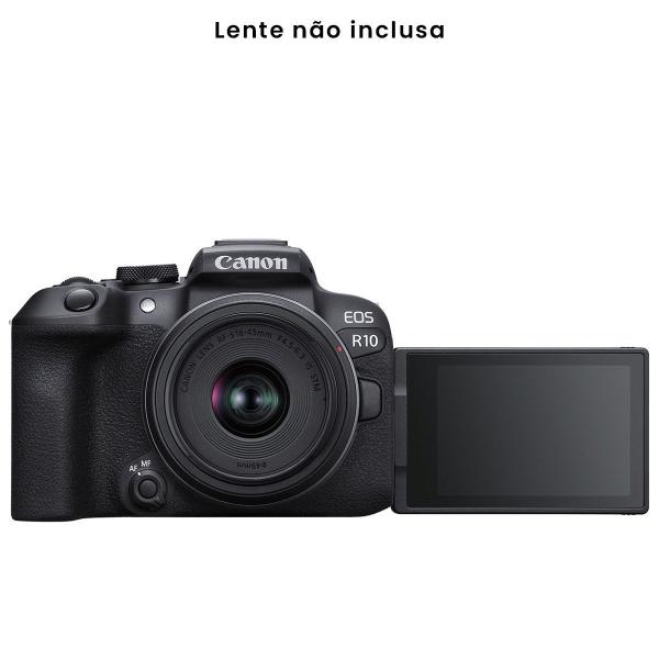 Imagem de Câmera Mirrorless Canon R10 24.2mp, Aps-c Cmos, 4k30