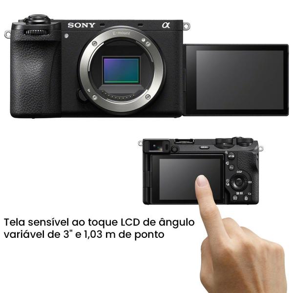 Imagem de Câmera Mirrorless Sony A6700 26mp 4k 120fps