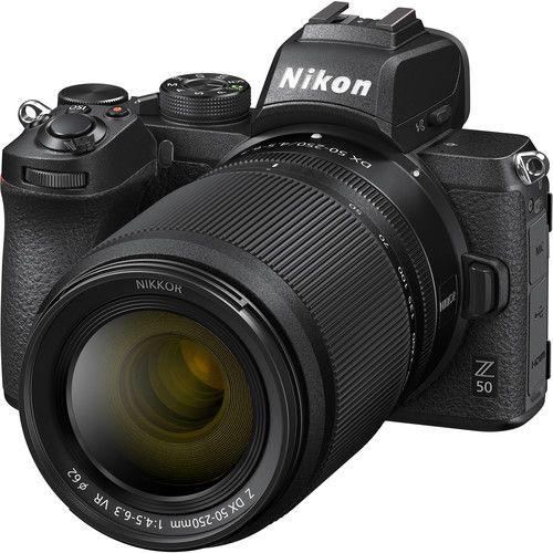 Imagem de Câmera nikon z50 mirrorless kit com lentes 16-50mm + 50-250mm