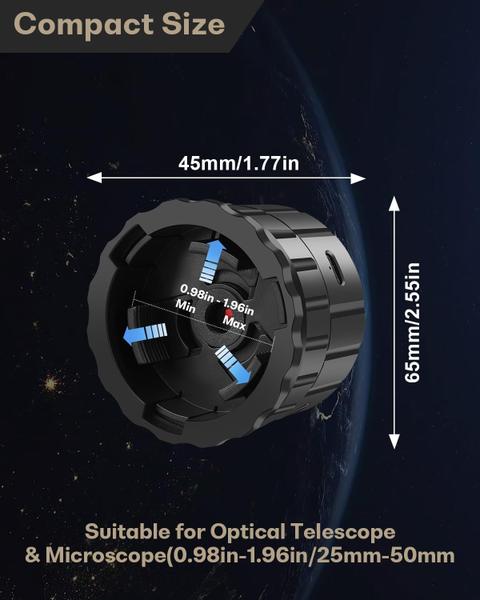 Imagem de Câmera ocular telescópica dgtenk WiFi 4MP para astronomia