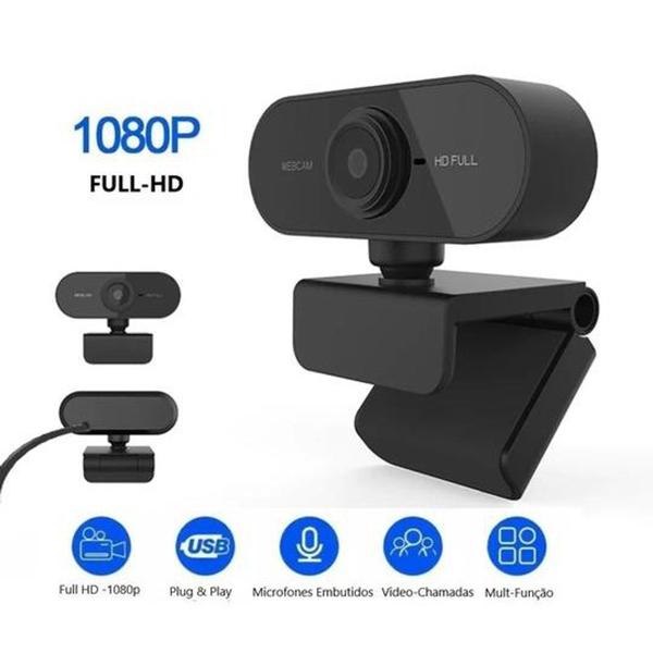 Imagem de Camera Para Computador Webcam HD 1080p