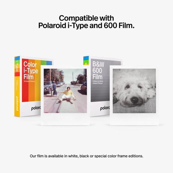 Câmera Polaroid Now+ Generation 2 com pacote de filmes - preta Imagem de Câmera Polaroid Now+ Generation 2 com pacote de filmes - preta