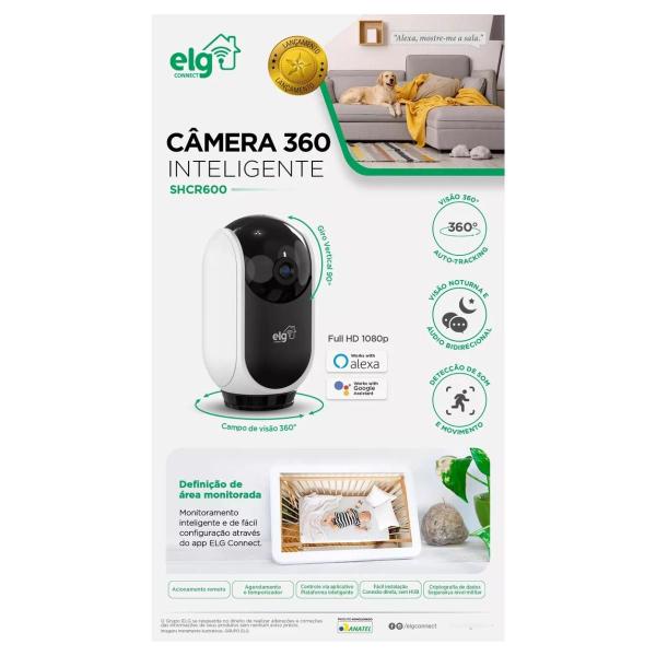 Imagem de Camera robo elg 1080p interna shcr600 - ( elg - 04 )