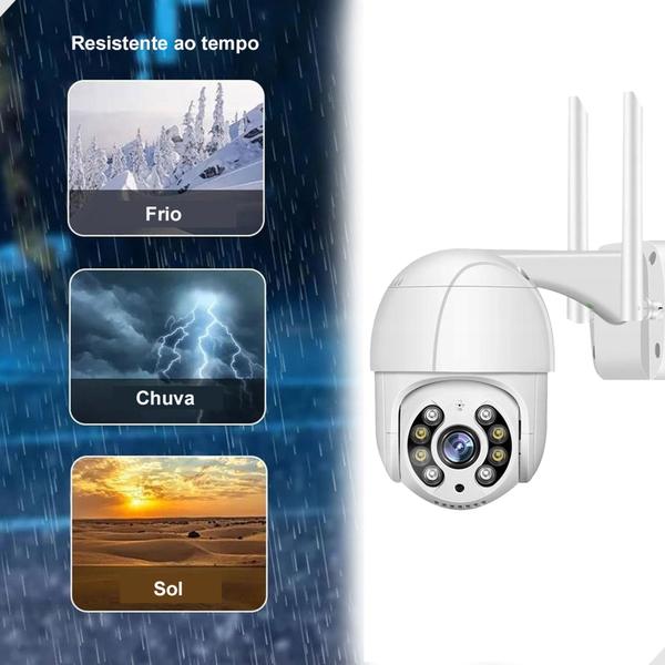 Imagem de Câmera segurança Monitoramento a prova d'agua app yoosee Celular  