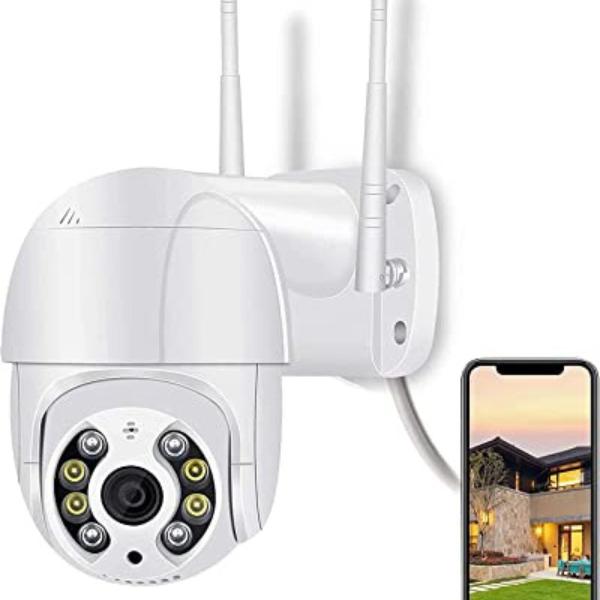Imagem de Câmera Segurança Smart Ip Wifi Icsee Mini Dome Full Hd A8 Visao Norturna Infravermelho e Colorida