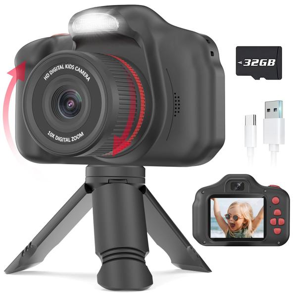 Imagem de Câmera selfie infantil Seckton X2 Pro 8MP 1080p com Flash 2,4"