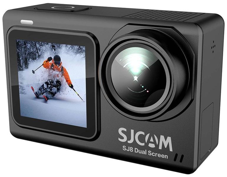 Camera Sjcam SJ8 Dual Screen Actioncam 2,33" + 1,3" 4K Wifi Preto Imagem de Camera Sjcam SJ8 Dual Screen Actioncam 2,33" + 1,3" 4K Wifi Preto
