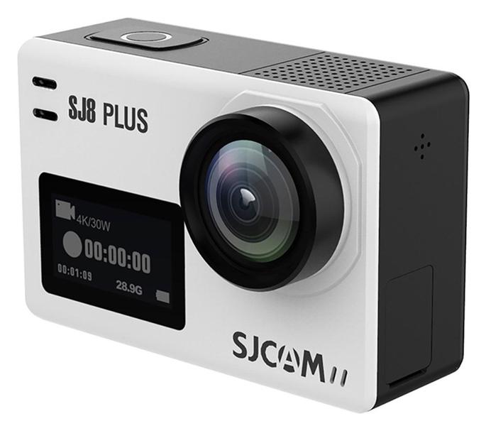 Camera Sjcam SJ8 Plus Actioncam 2.33" Touch Screen 4K - Branco Imagem de Camera Sjcam SJ8 Plus Actioncam 2.33" Touch Screen 4K - Branco
