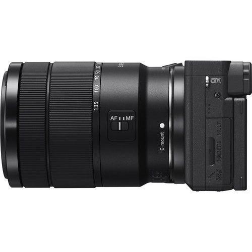 Câmera sony a6400 mirrorless kit com lente 18-135mm Imagem de Câmera sony a6400 mirrorless kit com lente 18-135mm