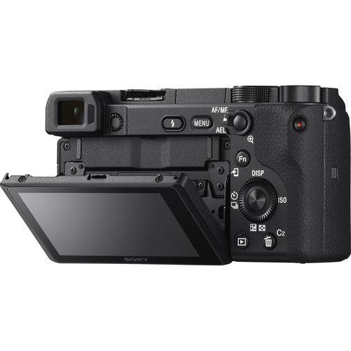 Câmera sony a6400 mirrorless kit com lente 18-135mm Imagem de Câmera sony a6400 mirrorless kit com lente 18-135mm