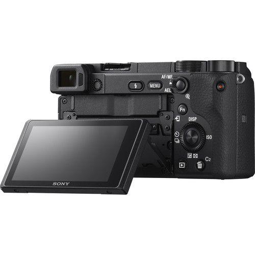 Câmera sony a6400 mirrorless kit com lente 18-135mm Imagem de Câmera sony a6400 mirrorless kit com lente 18-135mm