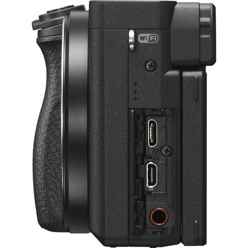 Câmera sony a6400 mirrorless kit com lente 18-135mm Imagem de Câmera sony a6400 mirrorless kit com lente 18-135mm