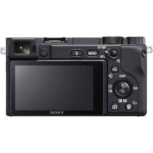 Câmera sony a6400 mirrorless kit com lente 18-135mm Imagem de Câmera sony a6400 mirrorless kit com lente 18-135mm