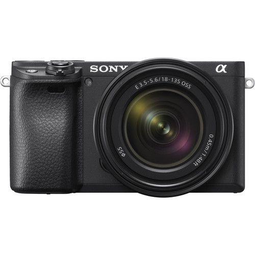 Câmera sony a6400 mirrorless kit com lente 18-135mm Imagem de Câmera sony a6400 mirrorless kit com lente 18-135mm