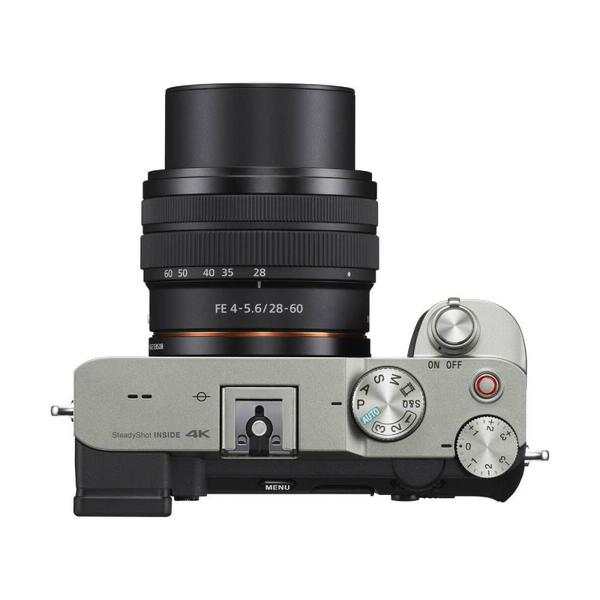 Camera Sony A7C (ILCE-7C) Kit 28-60MM F/4-5.6 - Prata Imagem de Camera Sony A7C (ILCE-7C) Kit 28-60MM F/4-5.6 - Prata