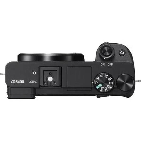 Câmera Sony Alpha a6400 Mirrorless 4K (Corpo) ILCE-6400/B Imagem de Câmera Sony Alpha a6400 Mirrorless 4K (Corpo) ILCE-6400/B