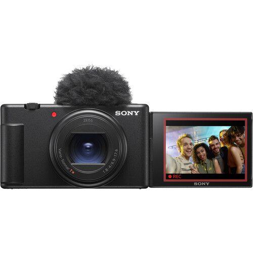 Câmera sony zv-1 ii vlogging (preta) Imagem de Câmera sony zv-1 ii vlogging (preta)