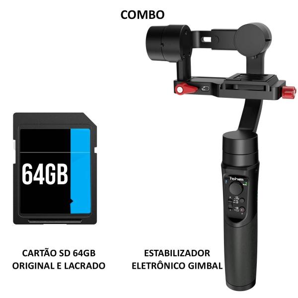 Imagem de Câmera Sony Zv-e10 4k Com 16-50mm + Estabilizador Eletronico Gimbal