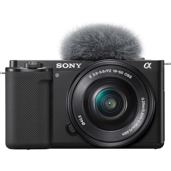 Imagem de Câmera Sony ZV-E10 Mirrorless 4K com Lente 16-50mm (Preta)