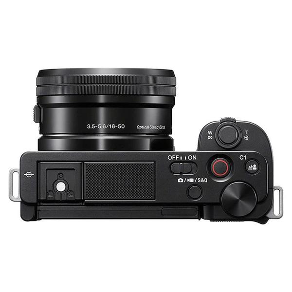 Imagem de Camera Sony ZV-E10 Mirrorless Kit Com Lente 16-50Mm (Preta)
