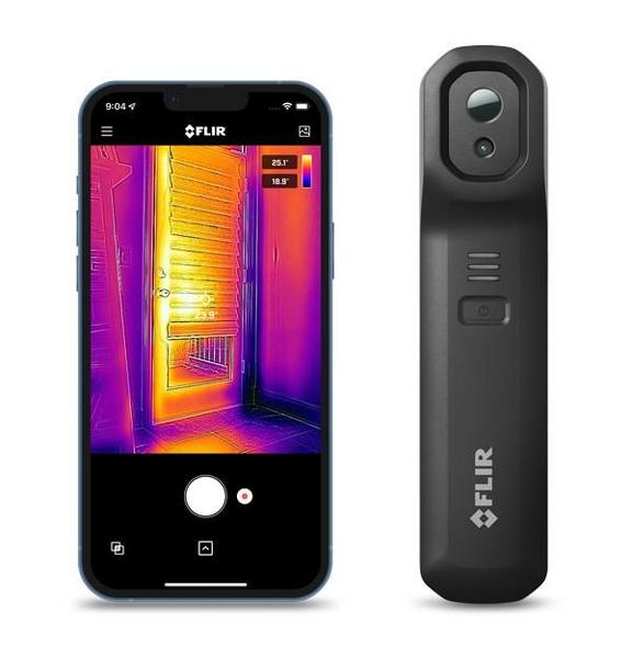 Imagem de Câmera térmica com conectividade sem fio para dispositivos inteligentes iOS e Android Flir One Edge