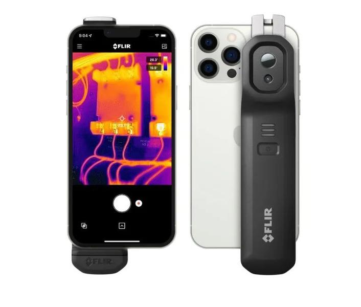 Imagem de Câmera Termográfica 4800 pixels para Dispositivos Inteligentes iOS e Android Flir One Edge