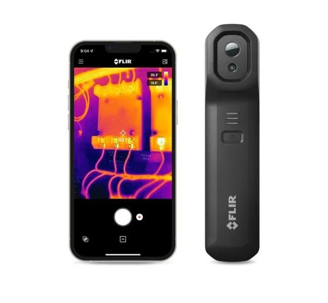 Imagem de Câmera Termográfica 4800 pixels para Dispositivos Inteligentes iOS e Android Flir One Edge