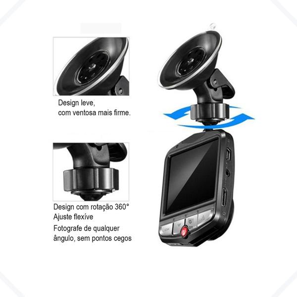 Imagem de Camera Veicular De Segurança Para Carro Com Display Frontal CA100