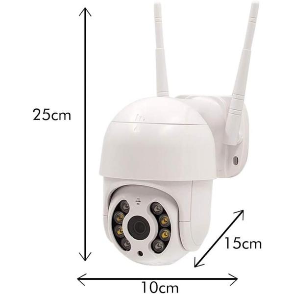 Imagem de Câmera wifi externa icsee abq a8 