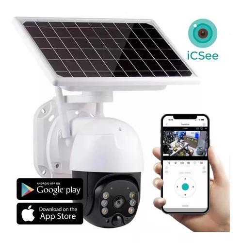 Imagem de Cameras De Segurança Sem Fio Bateria Solar Ip66