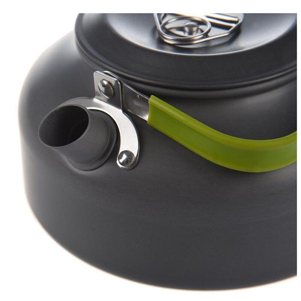 Imagem de Caminhada ao ar livre portátil Ultra Light Camping Survival Water Kettle Teapot Coffee Pot Anodised Alumínio Chaleiras Elétricas