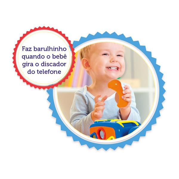 Imagem de Caminhão Atividades Bloco Montar Menino 1 Ano - Super Toys