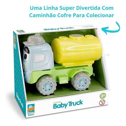 Imagem de Caminhão Baby Truck Cofrinho Infantil Roma Brinquedos