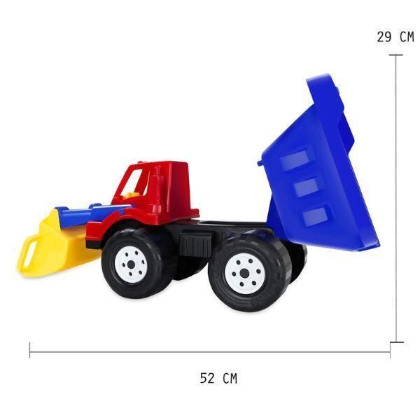 Imagem de Caminhão Basculante Caçamba Pá Carregadeira Grande 52Cm