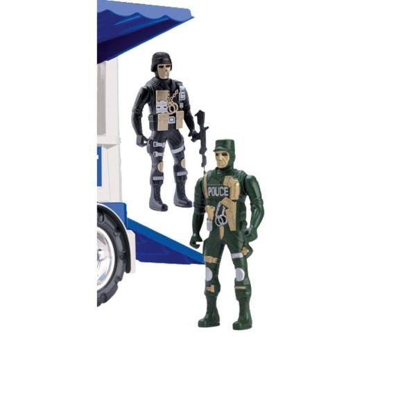 Imagem de Caminhao base movel policia brinquedo samba toys divertido