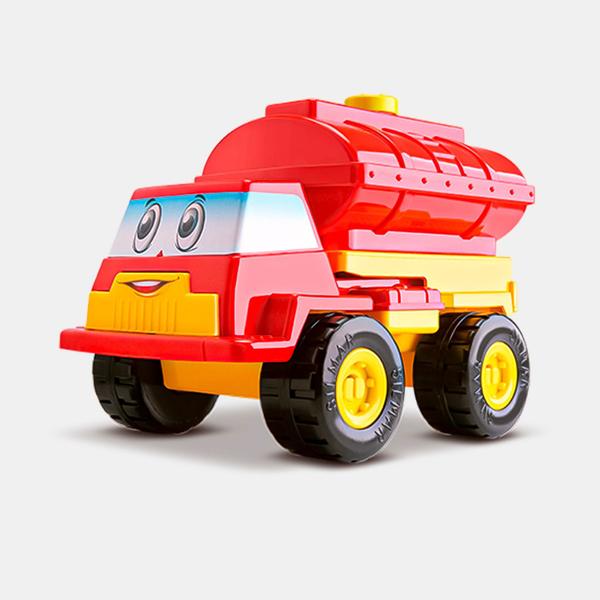 Imagem de Caminhão Bombeiro Infantil Vermelho 3035 Silmar Brinquedos