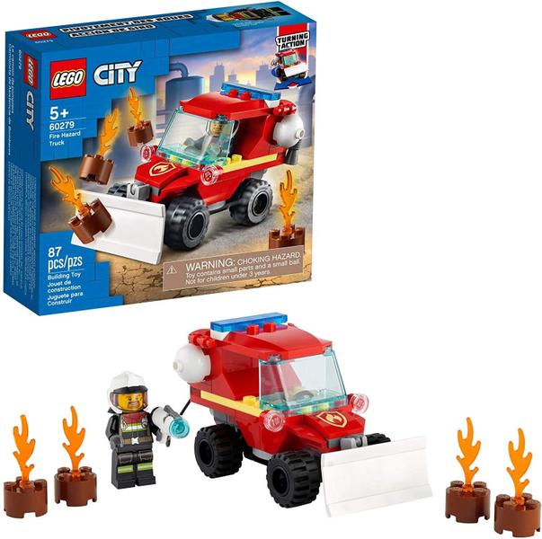 Imagem de Caminhão Bombeiros 60279 LEGO City Kit de Construção Divertido para Crianças, 87 Peças'21