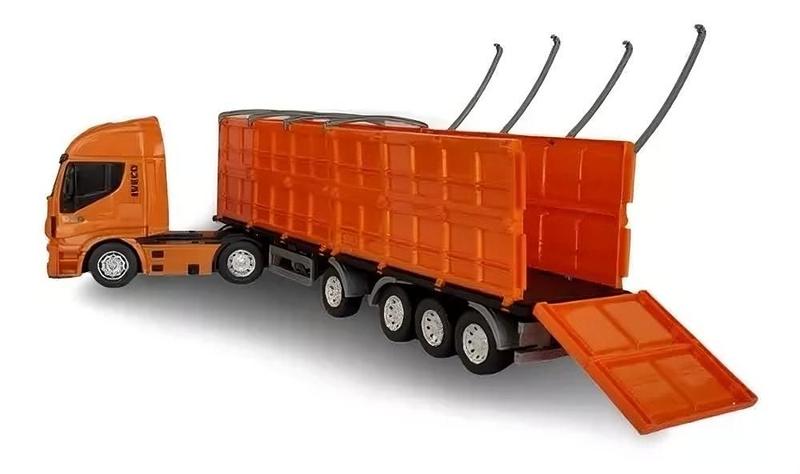 Imagem de Caminhão Brinquedo Miniatura Hi Way Iveco Graneleiro 582