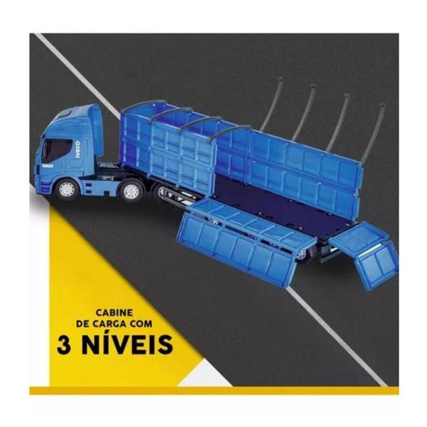 Imagem de Caminhão Brinquedo Miniatura Hi Way Iveco Graneleiro