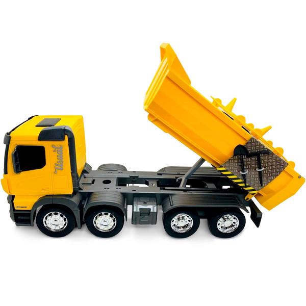 Imagem de Caminhão Caçamba Brinquedo Grande Construction Machines - Usual Brinquedos