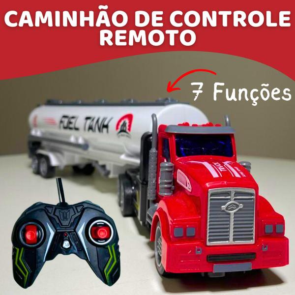 Imagem de Caminhão Controle Remoto Tank Brinquedo Presente Carrinho Adicionar aos favoritos