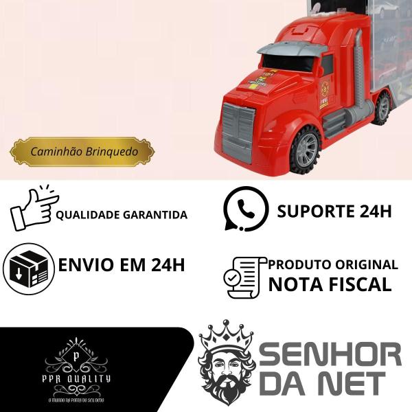 Imagem de Caminhão de Bombeiros com Quartel Móvel