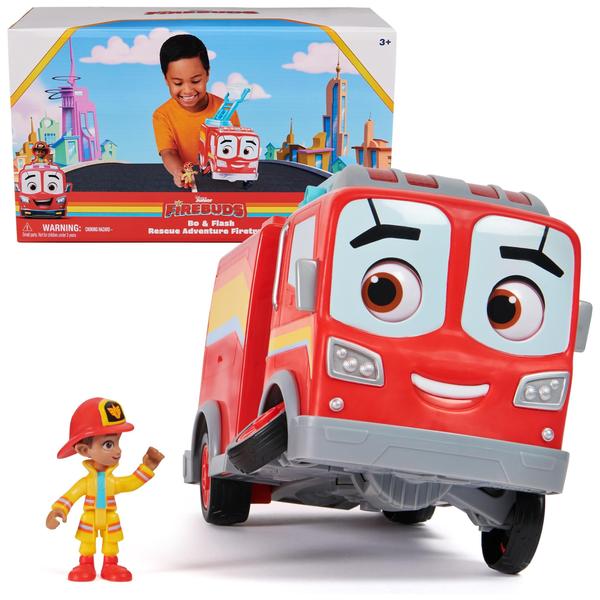 Imagem de Caminhão de bombeiros de brinquedo Disney Junior Firebuds Bo & Flash há mais de 3 anos