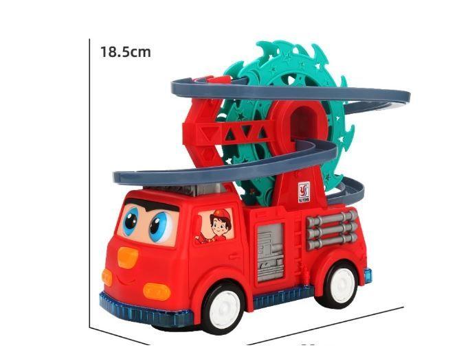 Caminhão De Bombeiros Elétrico Universal Para Crianças Roda Gigante De Pato Deslizante/Andar De Brinquedo De Música Leve - Toy Imagem de Caminhão De Bombeiros Elétrico Universal Para Crianças Roda Gigante De Pato Deslizante/Andar De Brinquedo De Música Leve