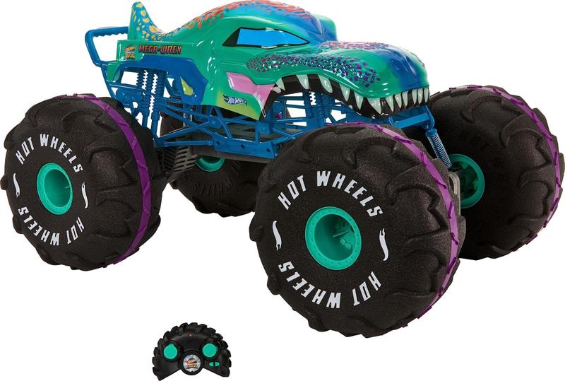 Imagem de Caminhão de brinquedo com controle remoto Hot Wheels RC Monster Trucks