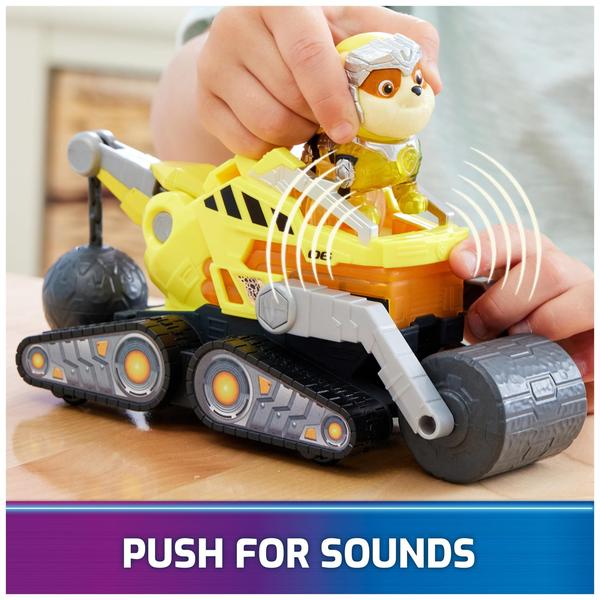 Imagem de Caminhão de brinquedo de construção Paw Patrol Rubble com bo