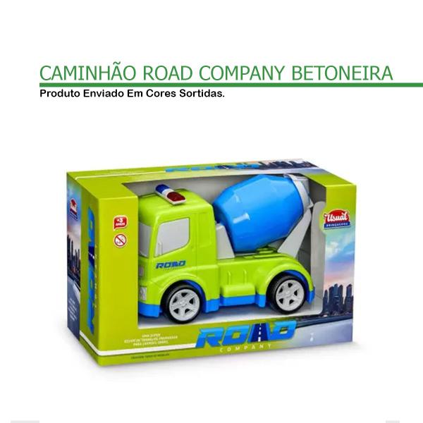 Imagem de Caminhão De Brinquedo Road Company Infantil Betoneira Carrinho