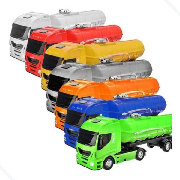 Imagem de Caminhão De Brinquedo Tanque / Pipa Iveco Infantil Menino - Usual Brinquedos