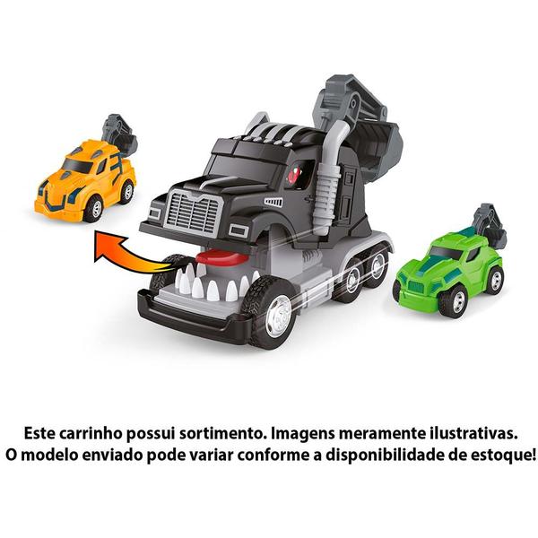 Imagem de Caminhão de Fricção - 2 em 1 - Dinos Car Monster - Sortido - Toyng